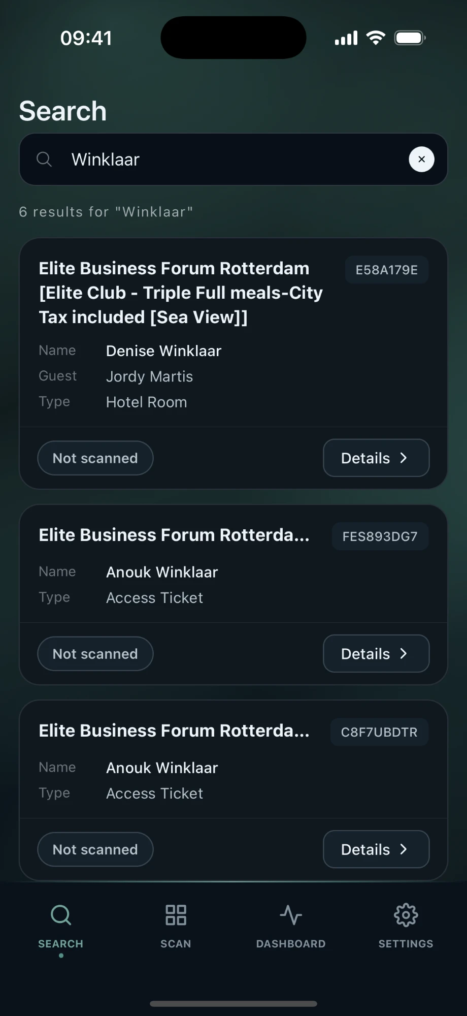 Search and Filter