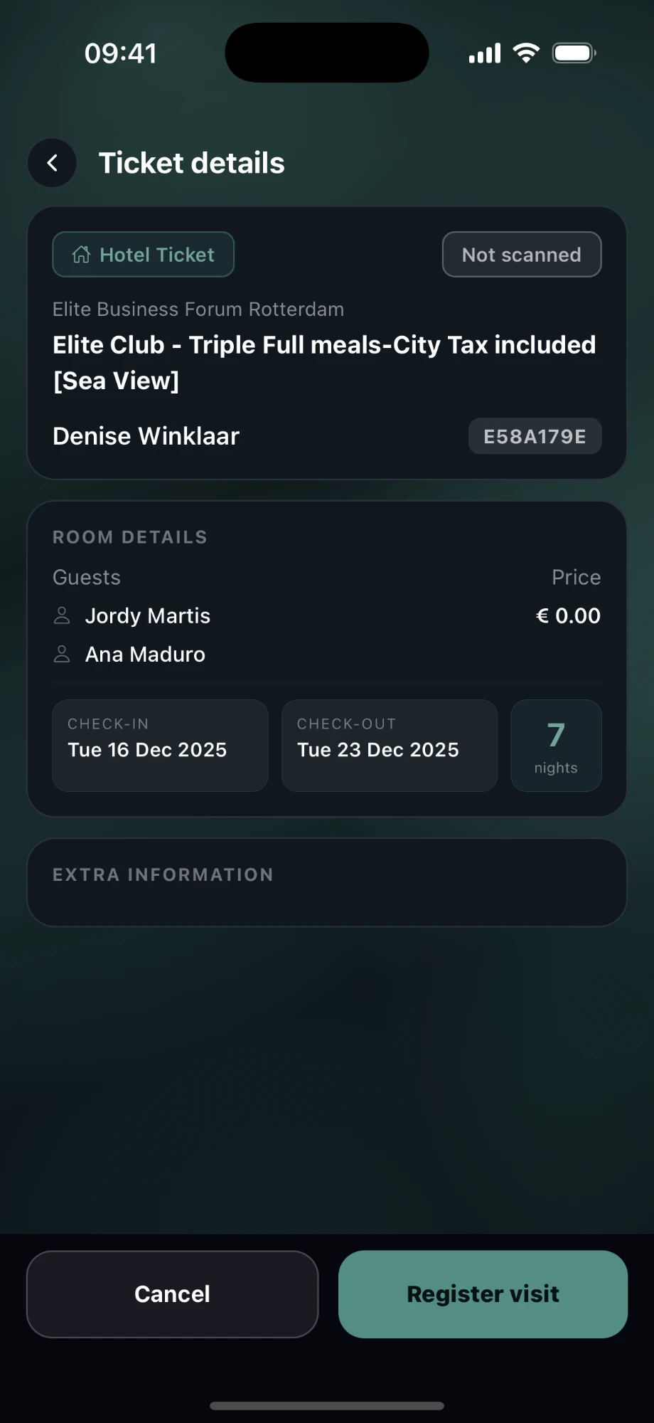 Ticket Details